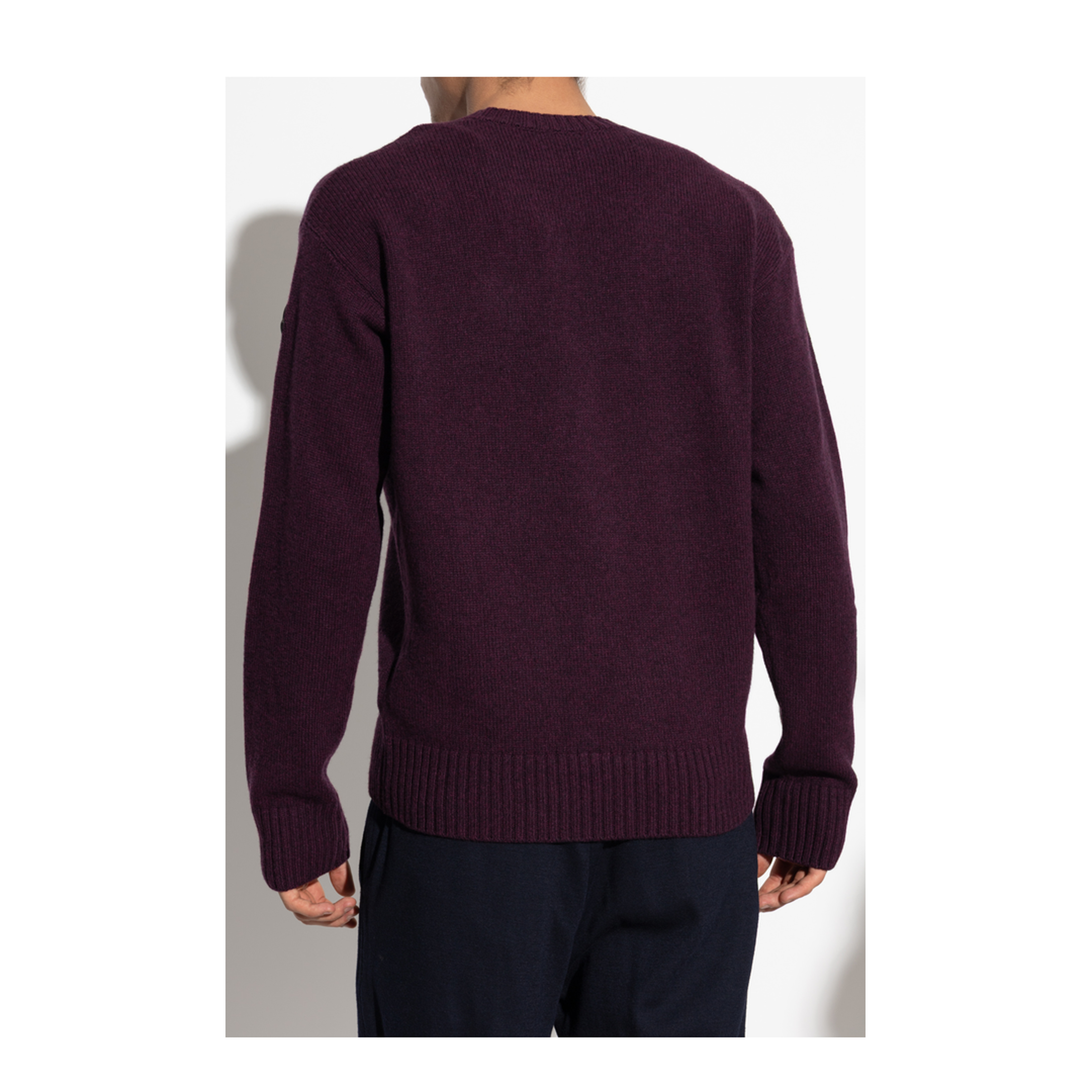 Purple Wool & Cashmere Sweater