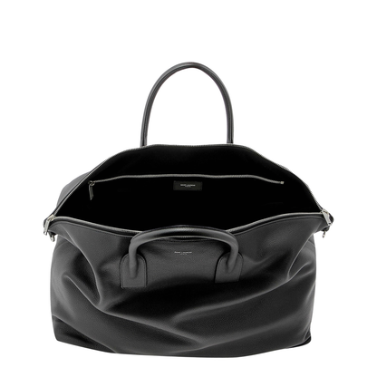 Giant Bowling Bag in Soft Grained Leather