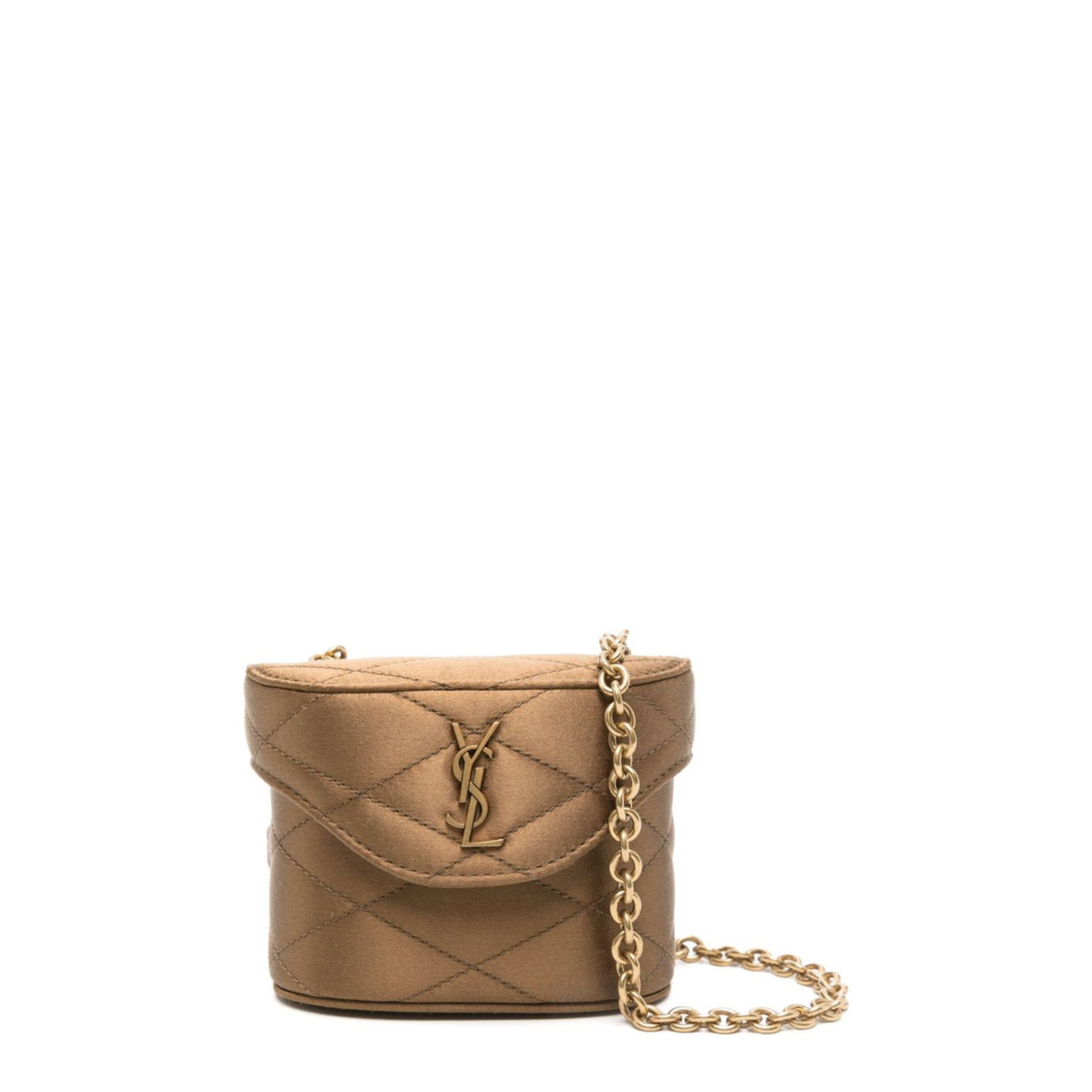 Micro Box Bag in Satin