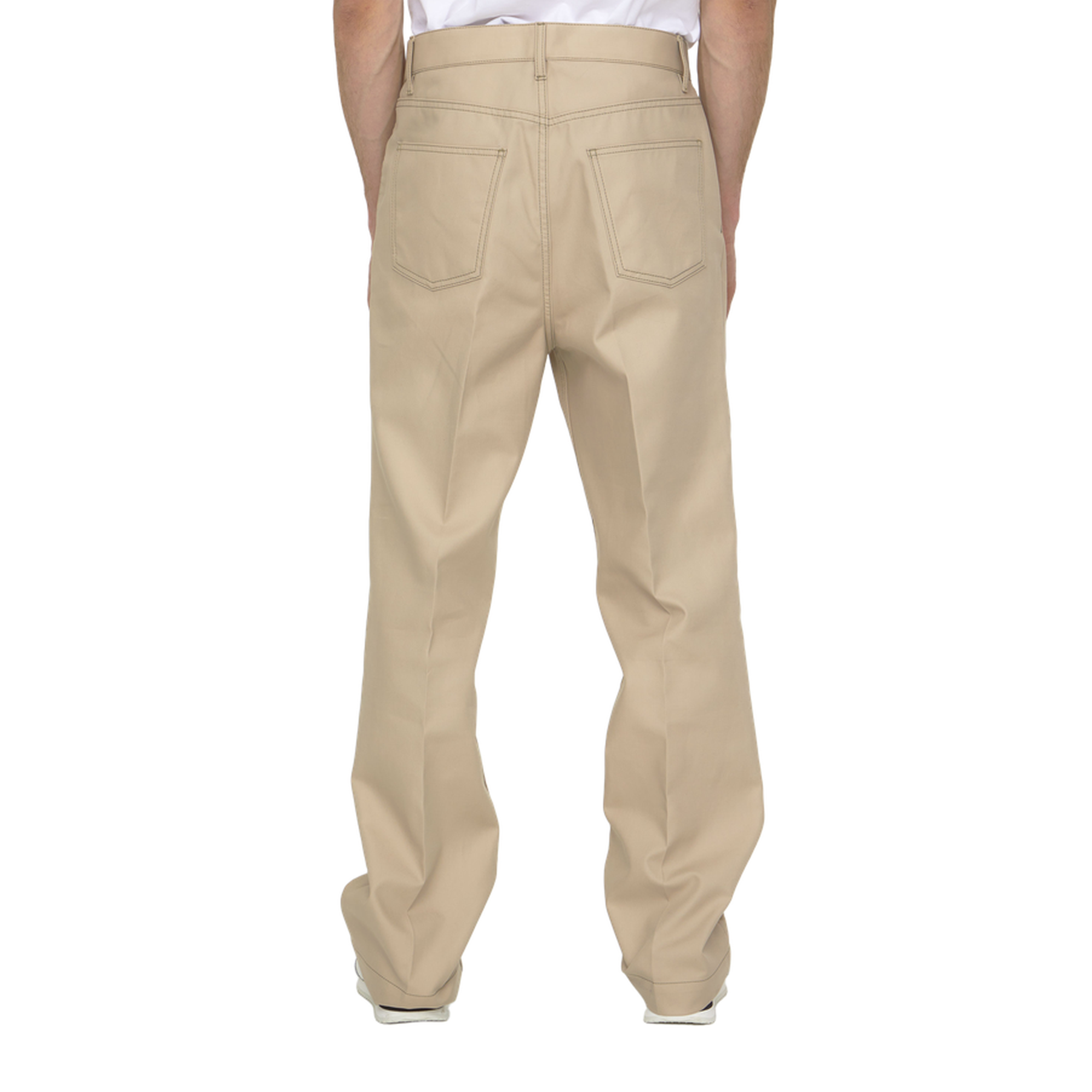 Cotton Gabardine Trousers