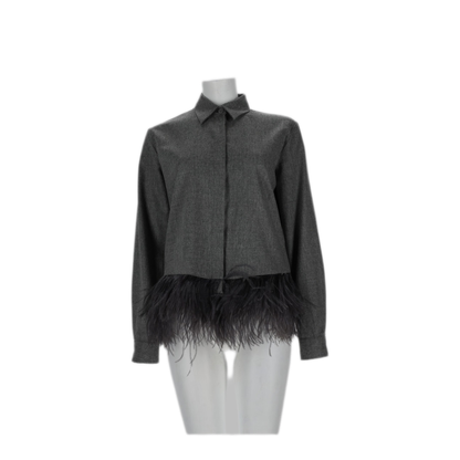 MAYFEYR - Fabiana Filippi - Grey Shirt 94 Wool 5 Polyamide - CAD226F312M4158131