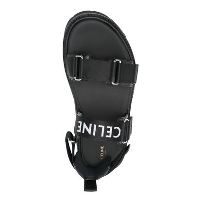 Buckle-Strap Fastening Pull-Tab Heel Shoes