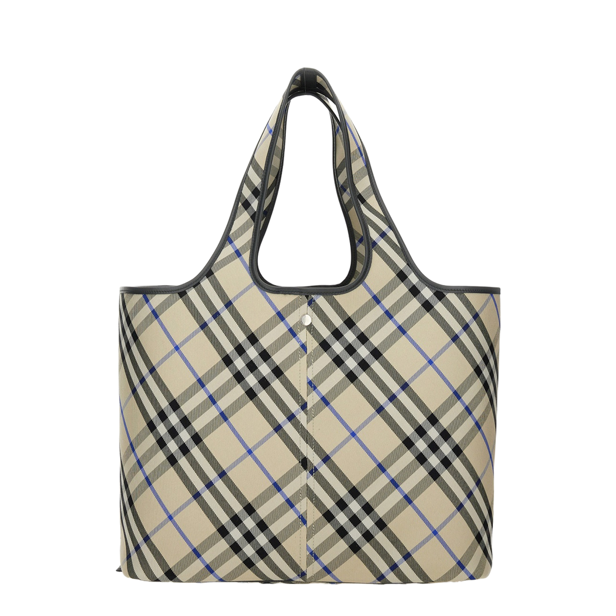 Medium Checked Tote Bag