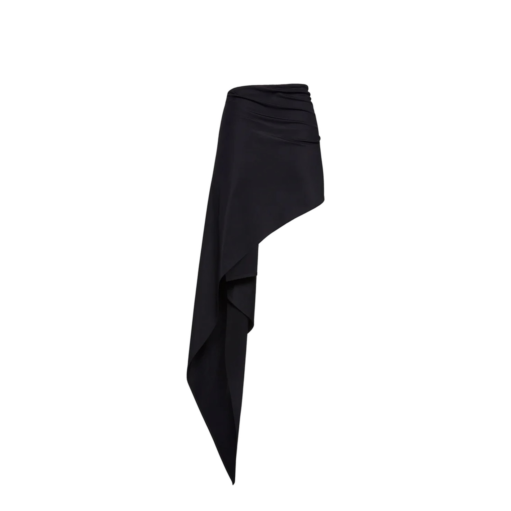 MAYFEYR - Magda Butrym - Asymmetrical Skirt Swim - 402723BLACK