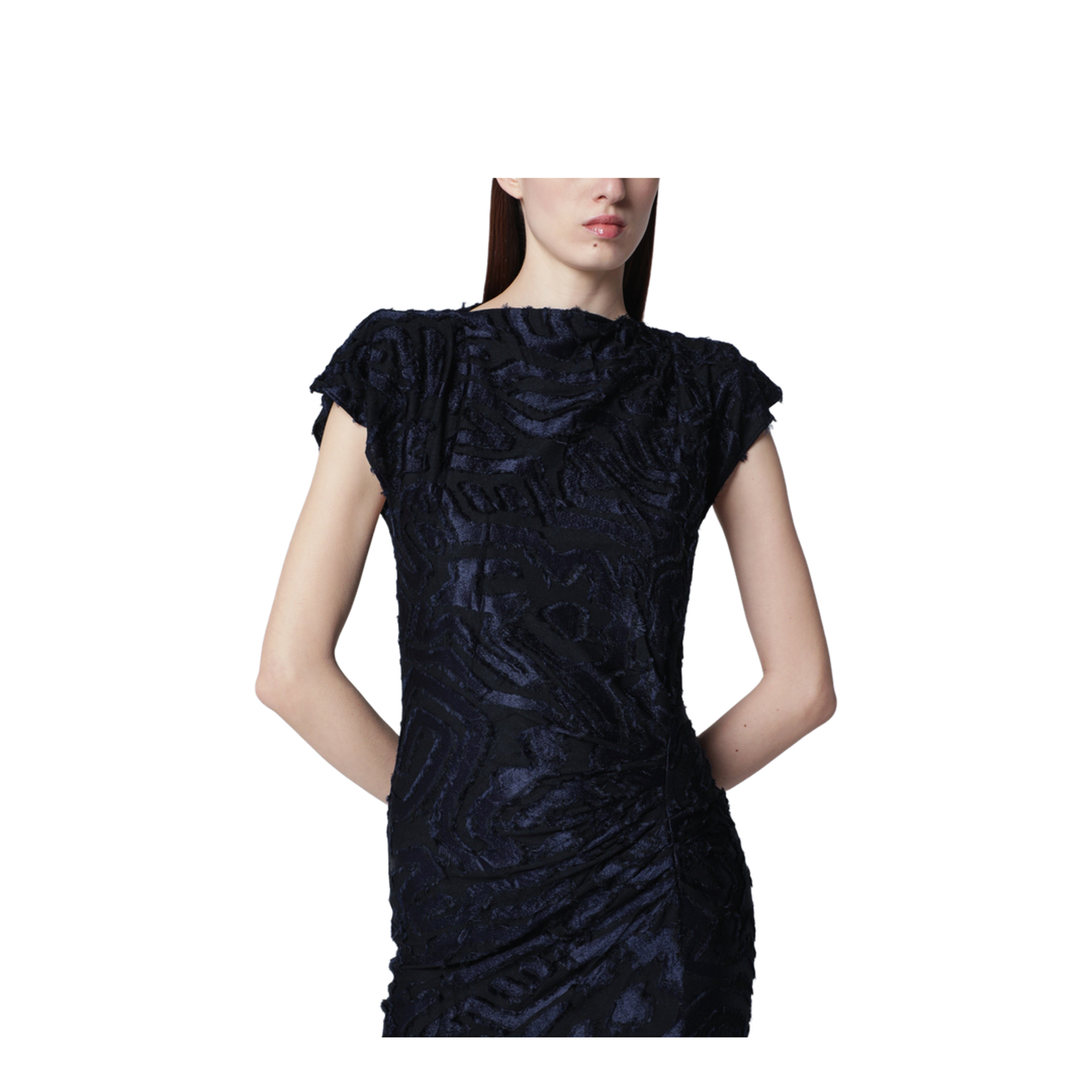 MAYFEYR - Isabel Marant - Ladan Dress Faded Night - RO1163FAD2K04I30FN