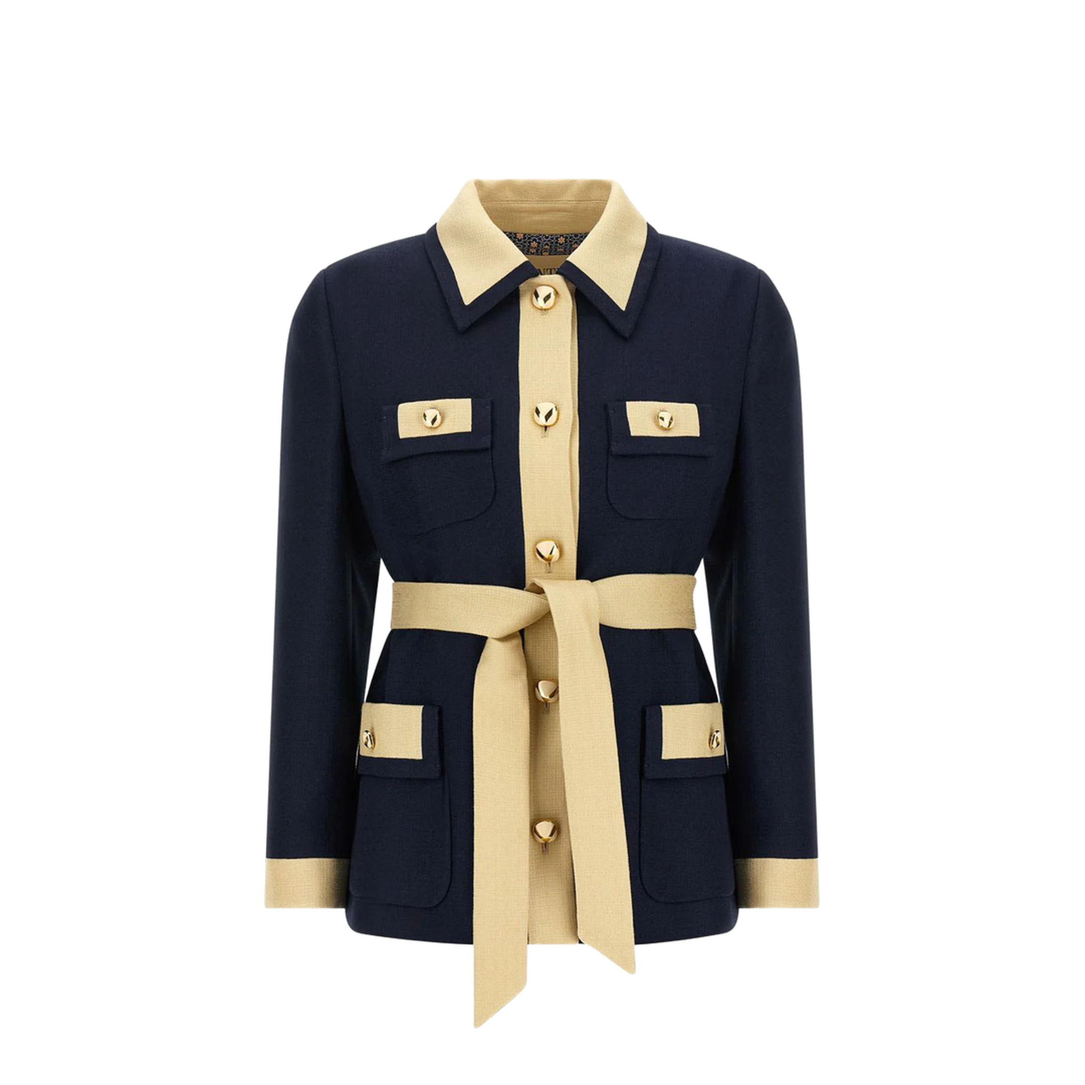 Garavani belted caban