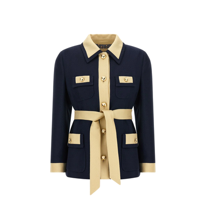 Garavani belted caban