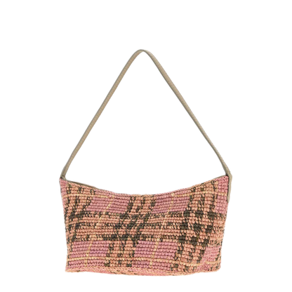 MAYFEYR - Burberry - Embroidered Raffia Mini Shoulder Bag - 8128853A6054