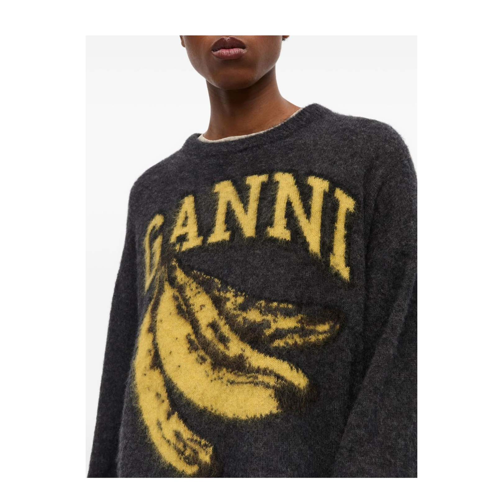 Banana Wool Crewneck Sweater
