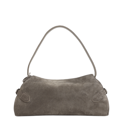 MAYFEYR - RALPH LAUREN COLLECTION - Suede Shoulder Bag - 435P18955001DARK