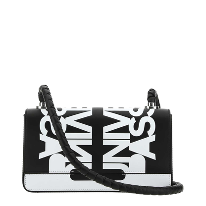 Two-tone Leather Crossbody Bag
