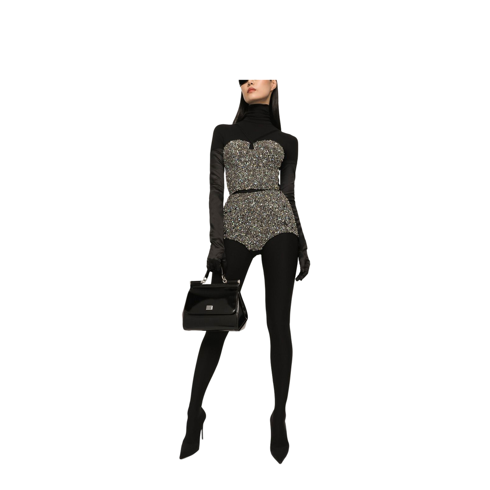 Large Sicily Handbag in Black