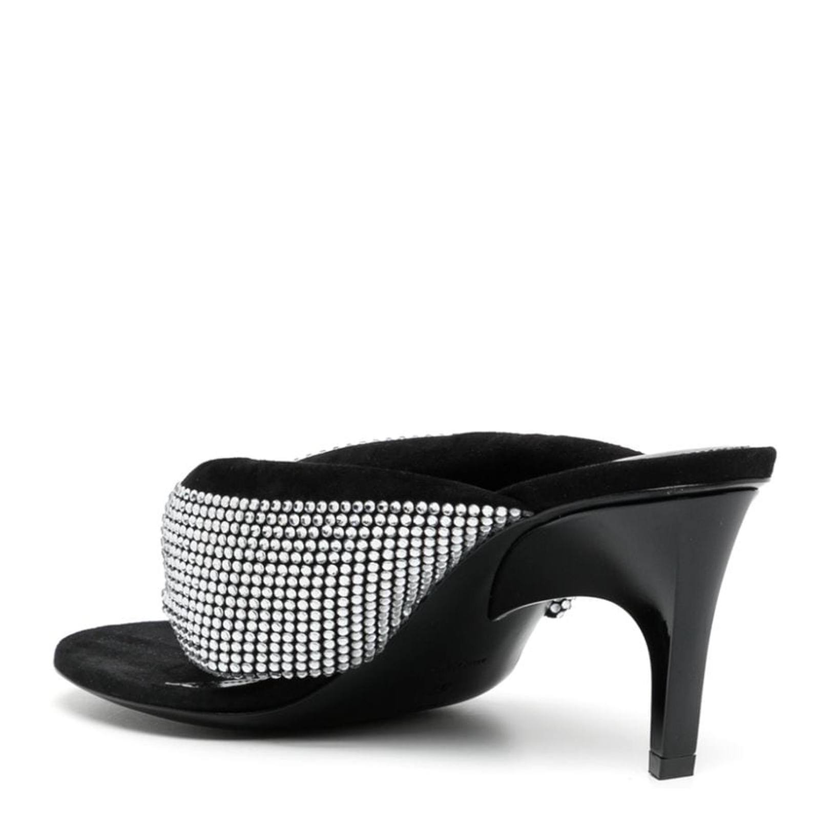 Rhinestone Embellished Thong Sandals