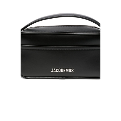 Le Baneto Leather Crossbody - Black