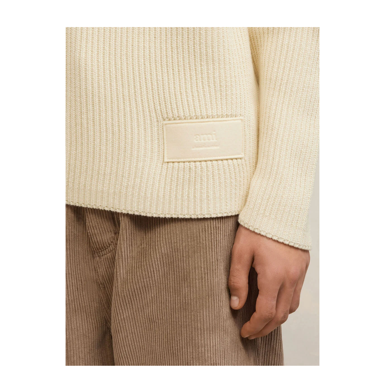 Ivory Jumper with Patch
