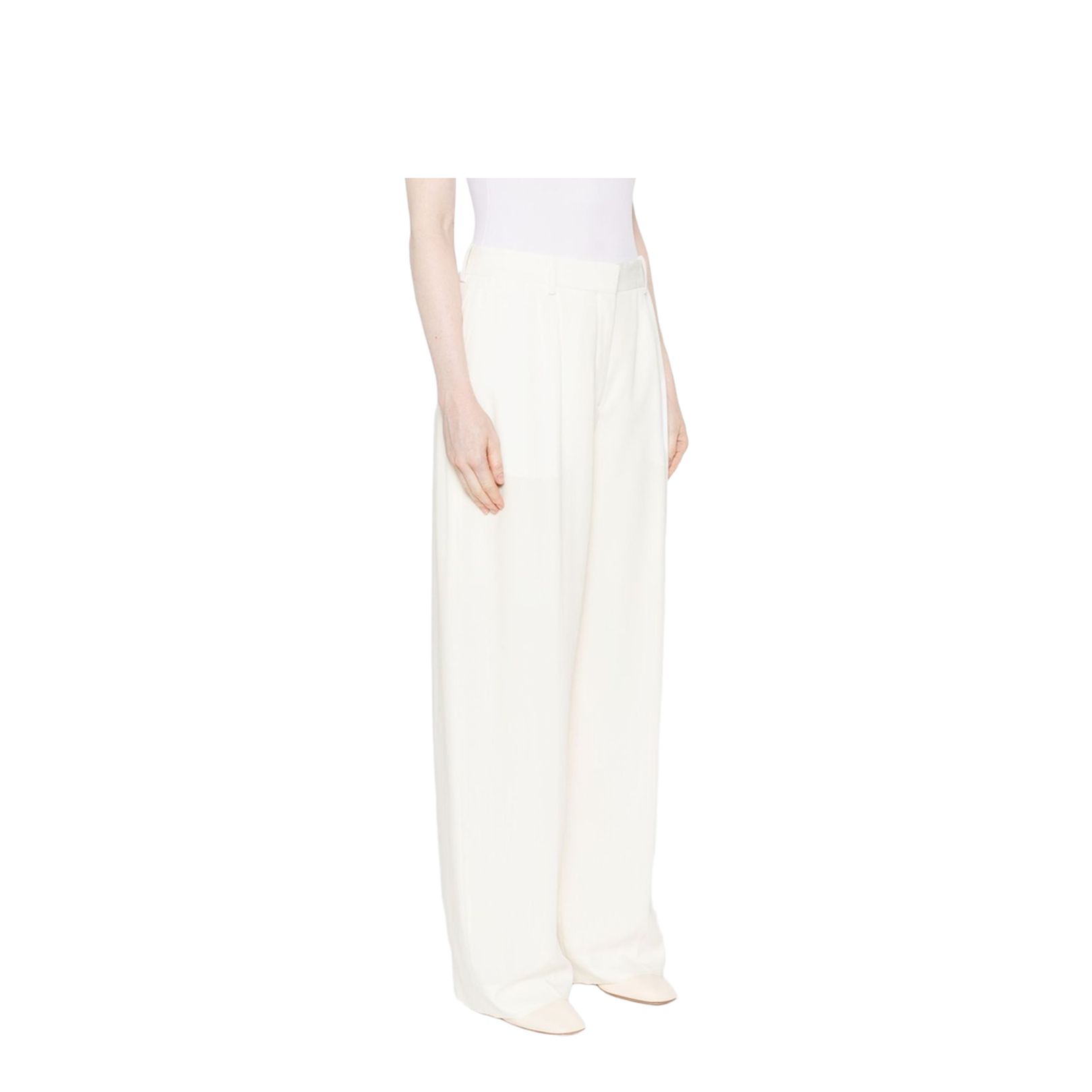 Wool Blend Trousers
