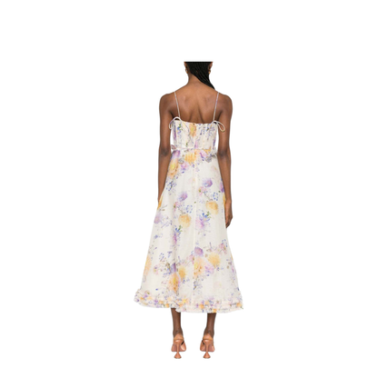 MAYFEYR - Zimmermann - Midi Dress With Flower Print - 7568DS261CRDA