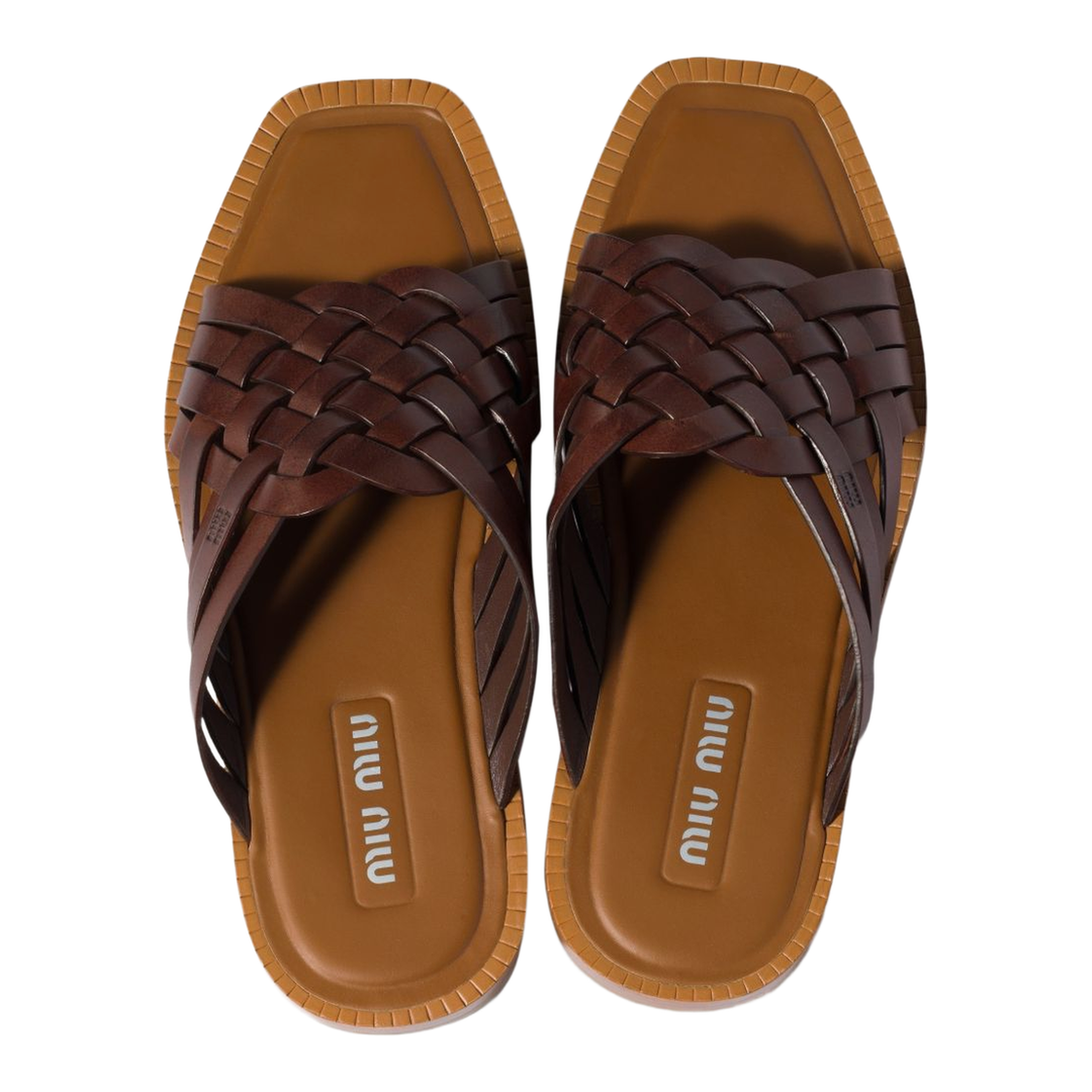 MAYFEYR - Miu Miu - Sandals Brown - 5XX6783ZN8F0201