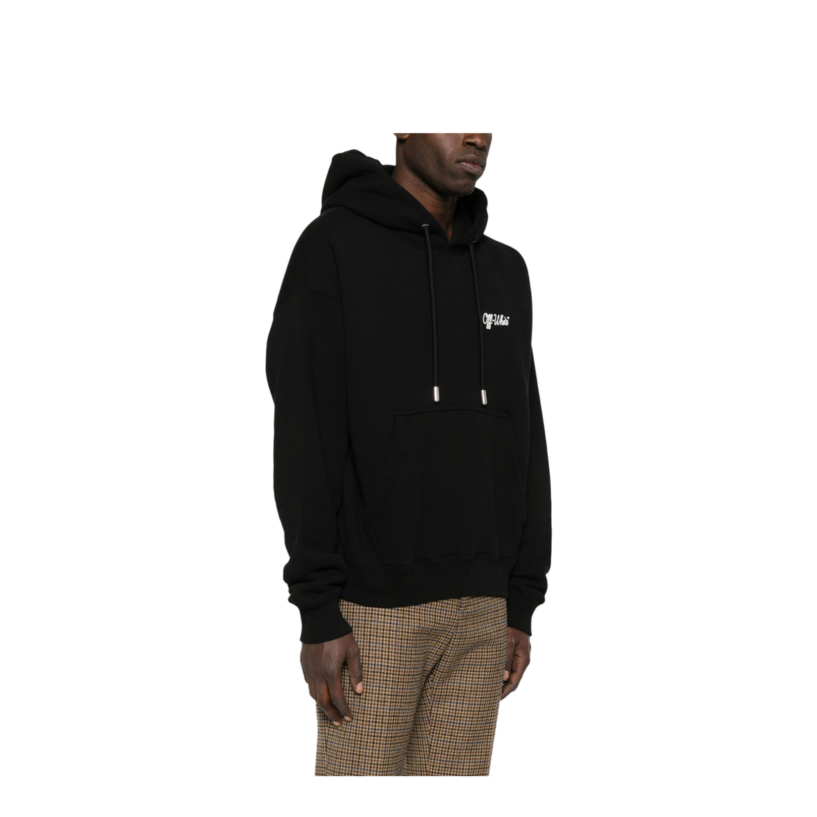 Script Skate Hoodie in Black