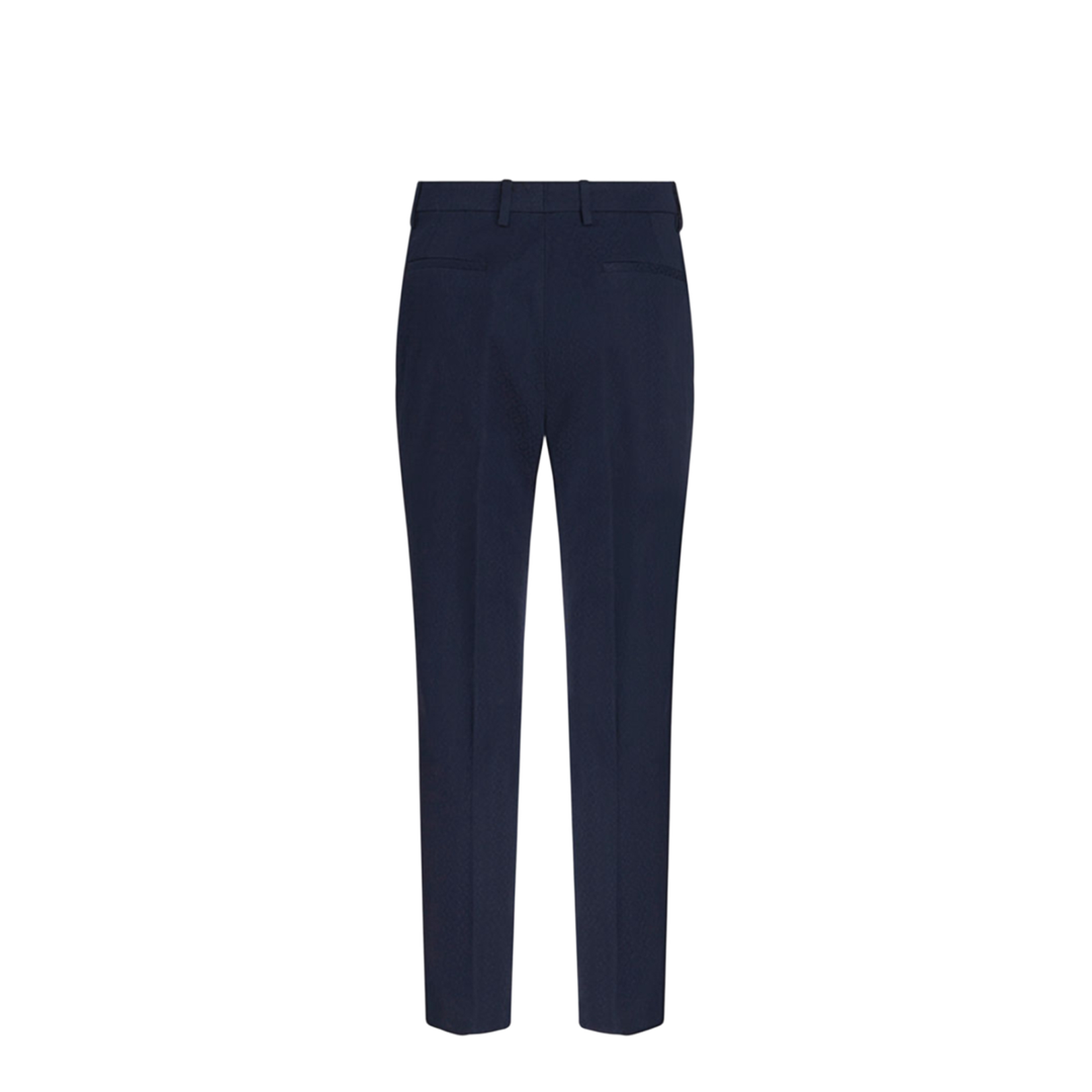 High Waist Cotton Trousers