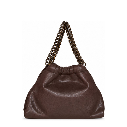 Falabella Shaggy Deer Wallet-On-Chain Crossbody - 7745 Mahogany