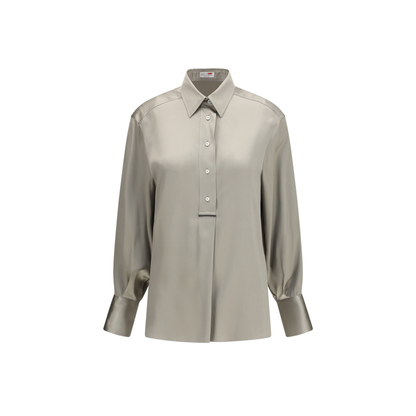 MAYFEYR - Brunello Cucinelli - Silk Satin Shirt - M0C59MQ605