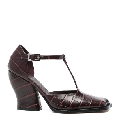 Onda Leather Pumps - Brown