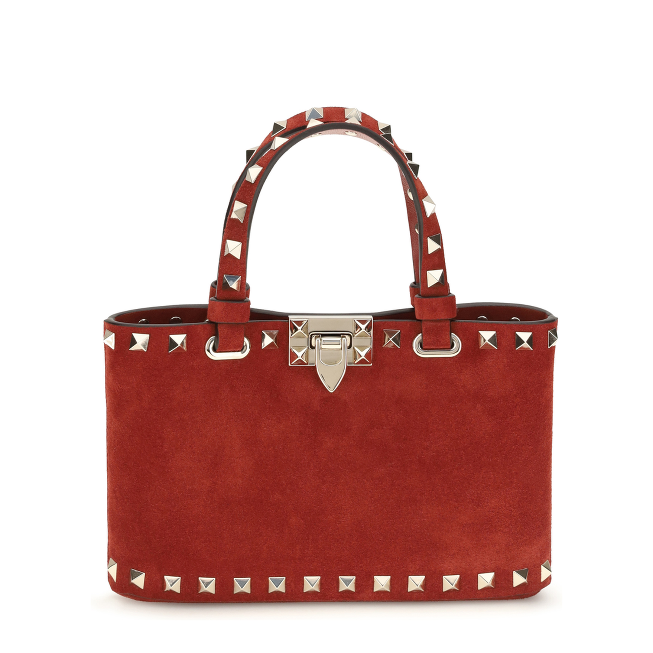 MAYFEYR - Valentino - Suede Rockstud Mini Handbag - 9W2P0AT0KQQ