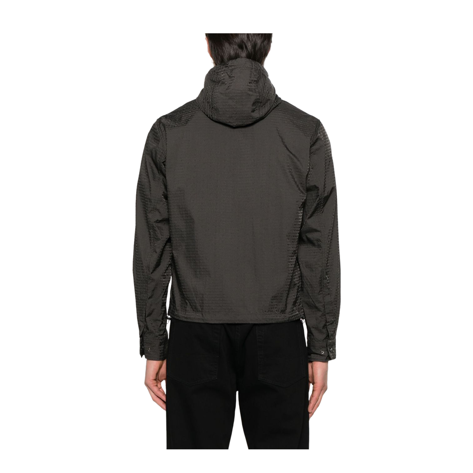 Coffee Brown Jacket with Detachable Hood