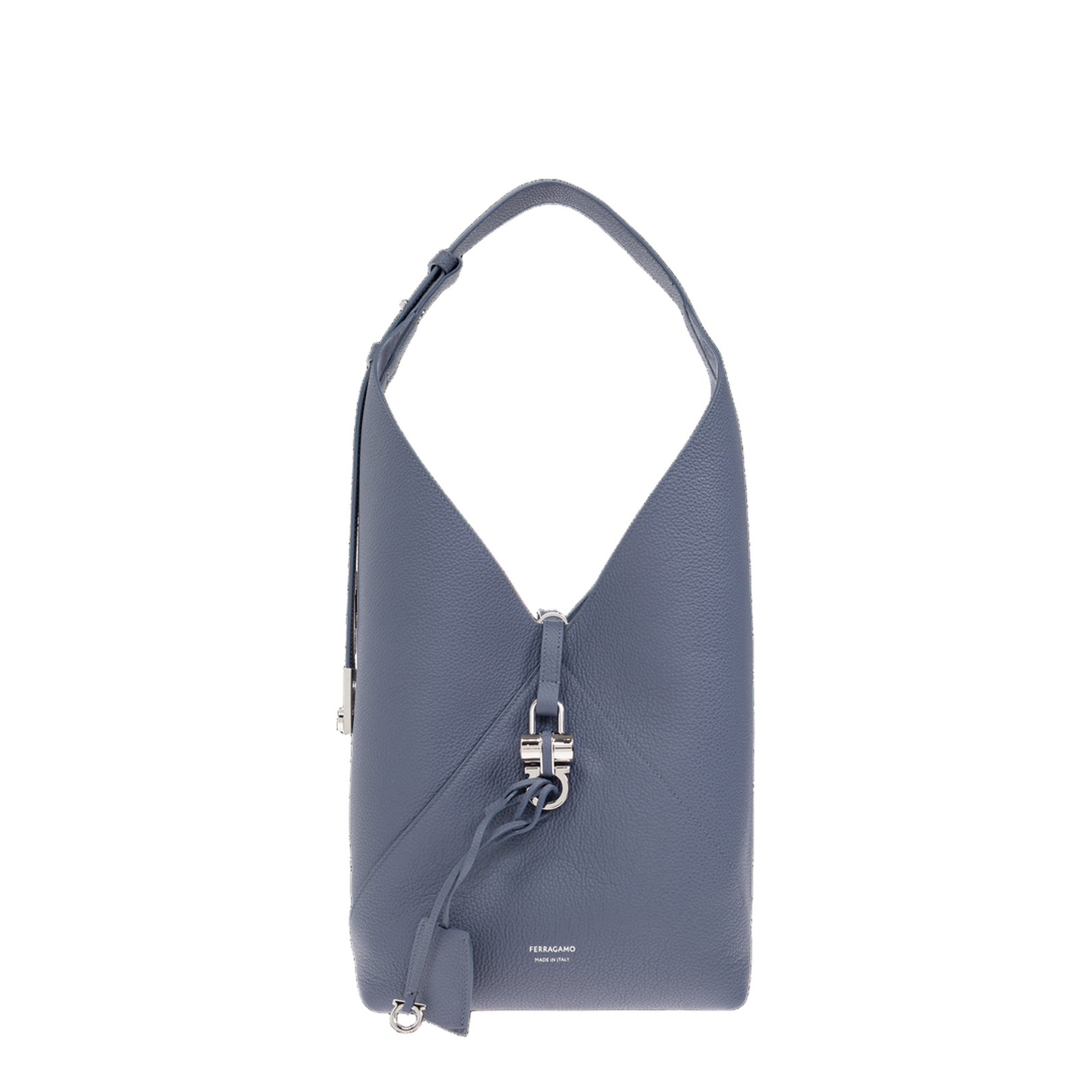 Leather shoulder bag