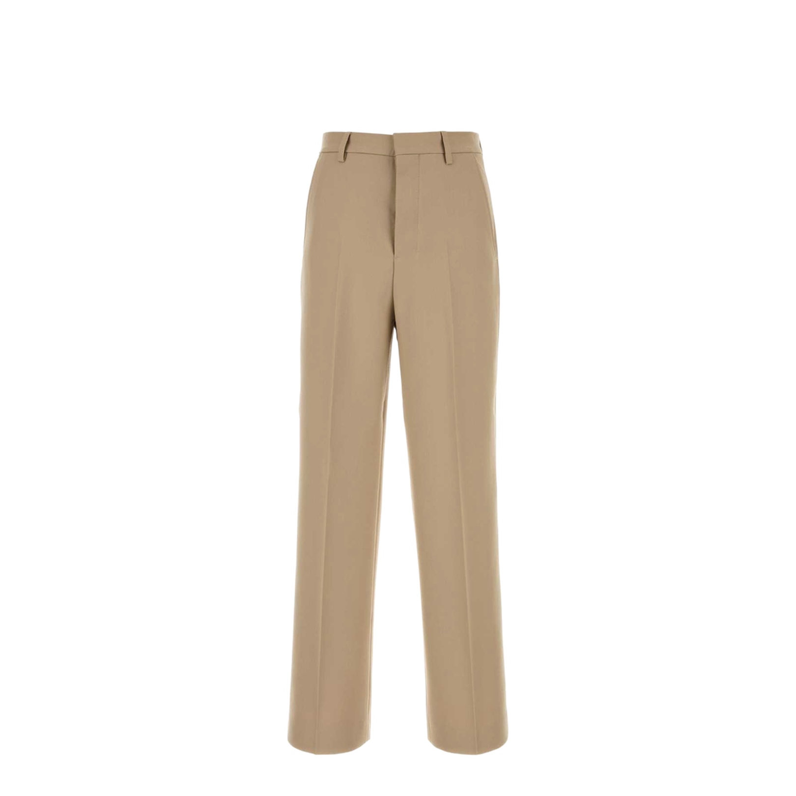 Beige Wool Pant