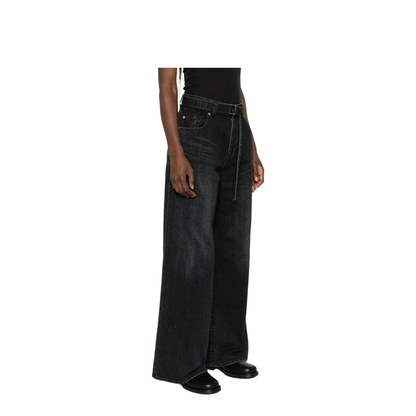 MAYFEYR - Sacai - Jeans Black - SCW-313001