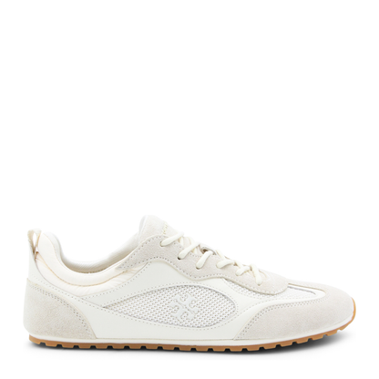 Field Suede Sneakers with Leather Inserts