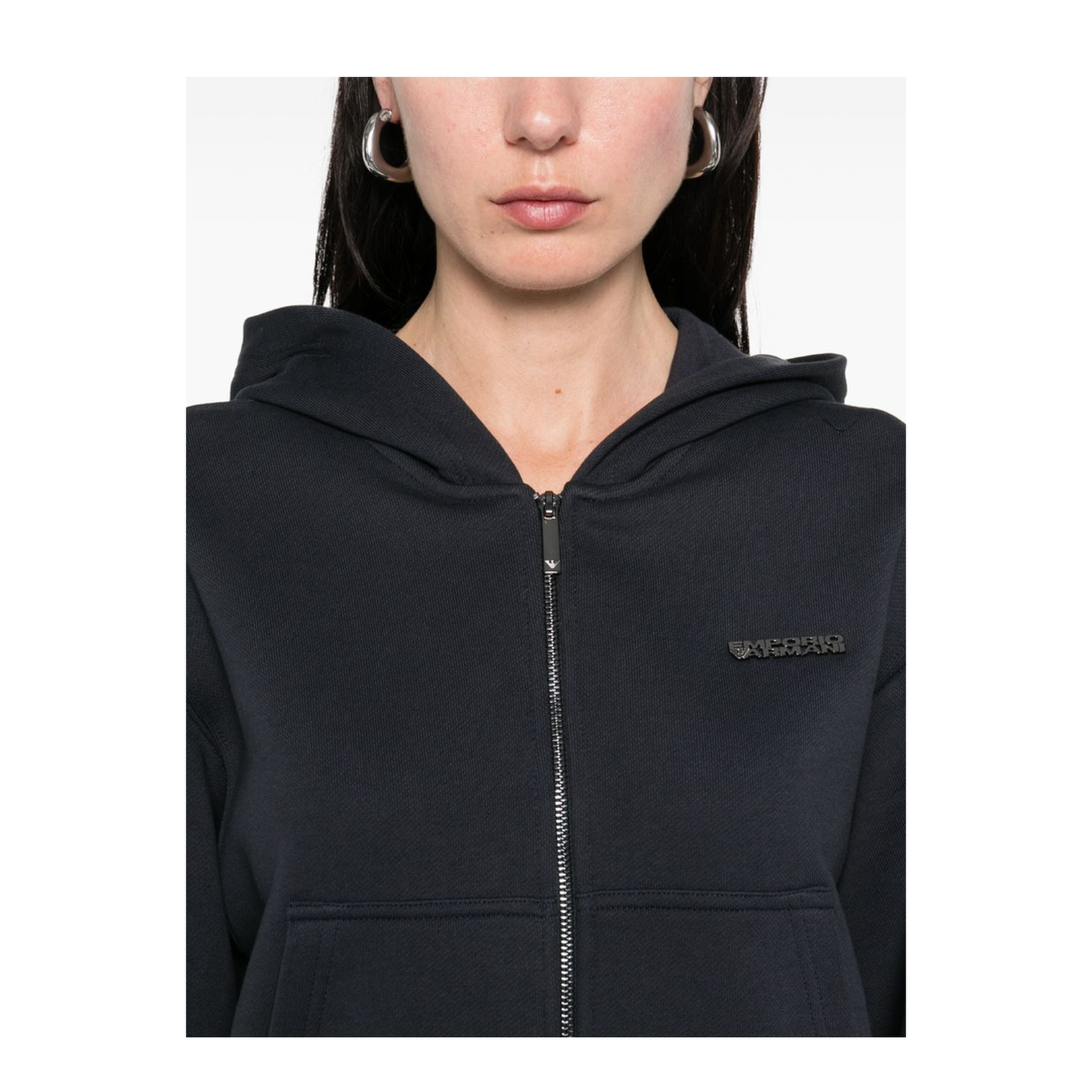 Cotton Zipped Hoodie