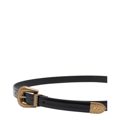 Garavani Black Vlogo Signature Belt