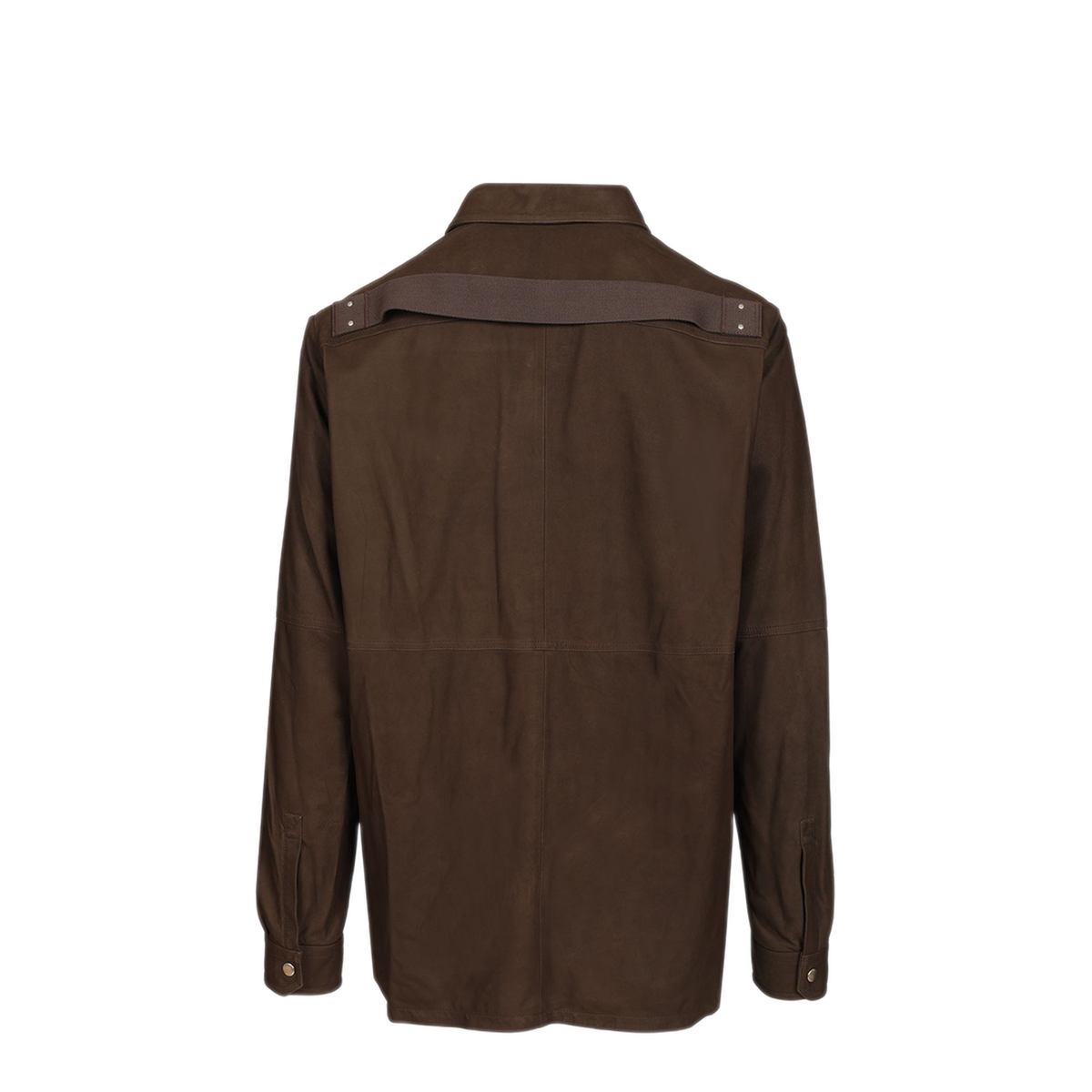 MAYFEYR - Rick Owens - Outershirt In Feather Nappa Leather - RU02F4729LBS84