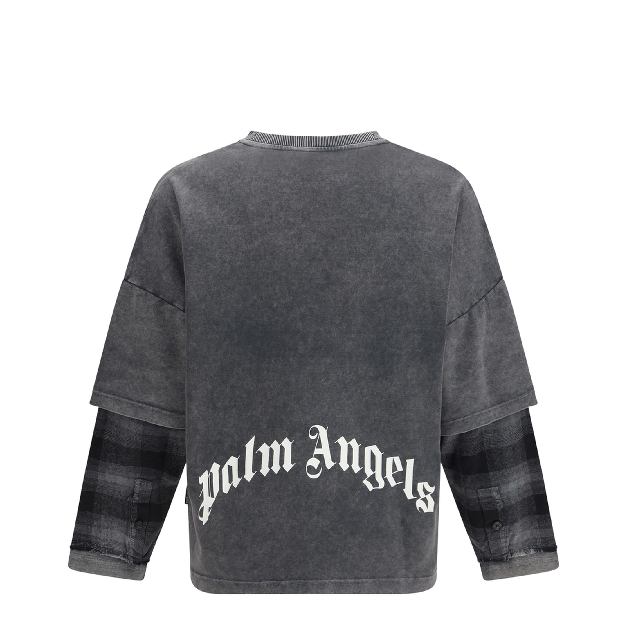 MAYFEYR - Palm Angels - Skull Double Long-Sleeved Shirt - PMAB05ES26JER001