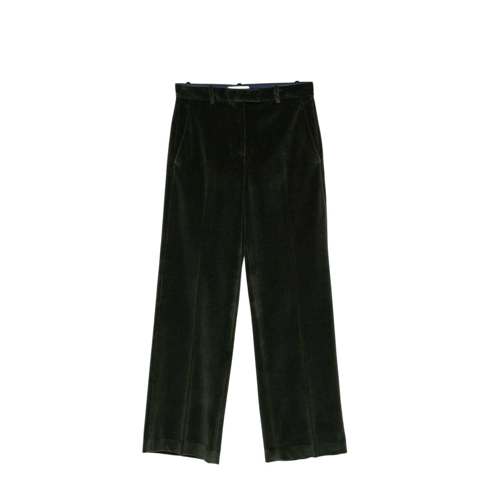 Cotton Wide-Leg Trousers