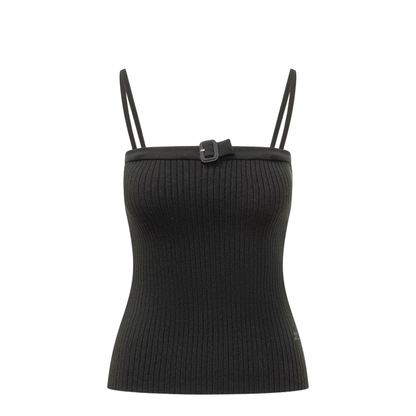 MAYFEYR - Courreges - Top Black - 126MDE156FI00019999