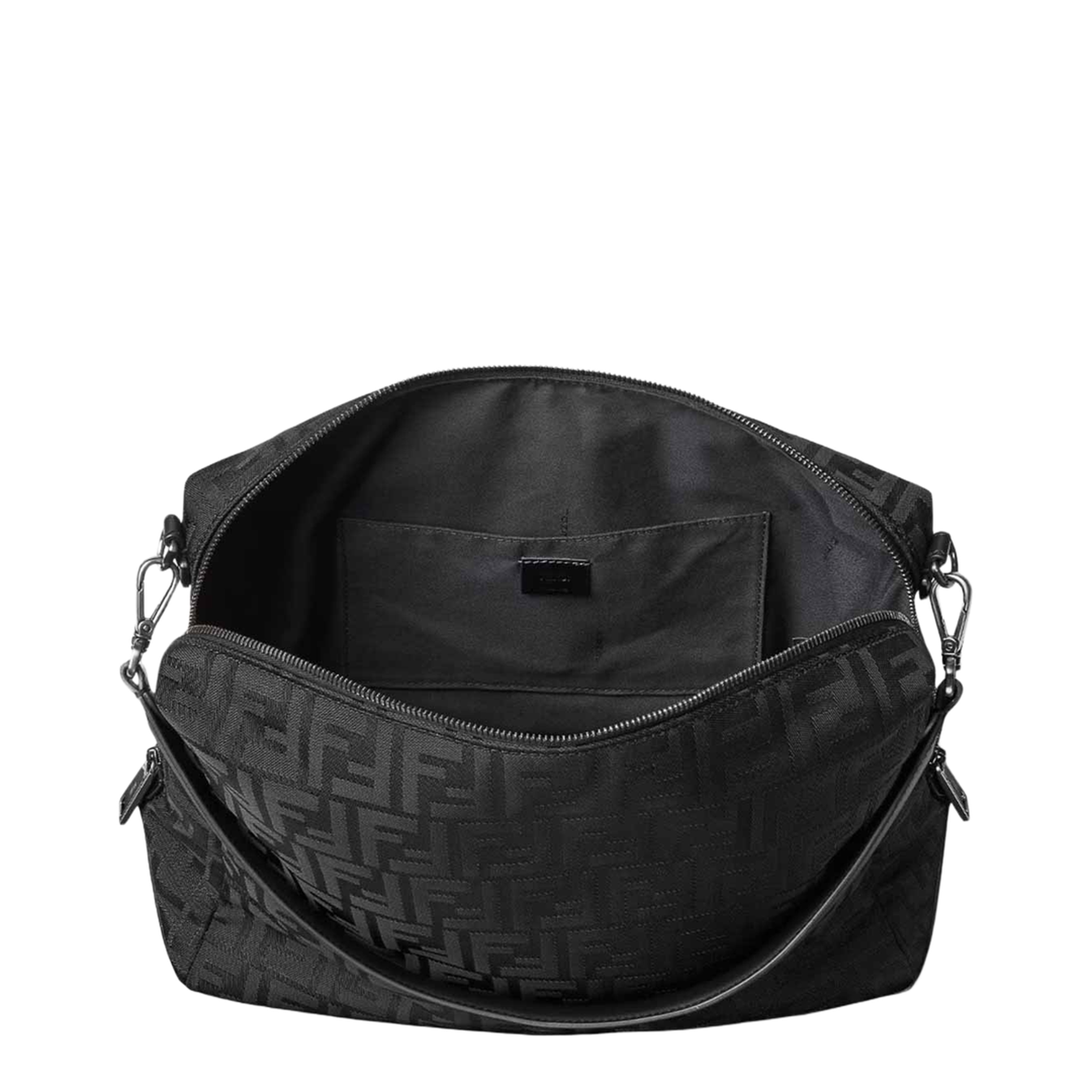 Large Fabric Black Bag