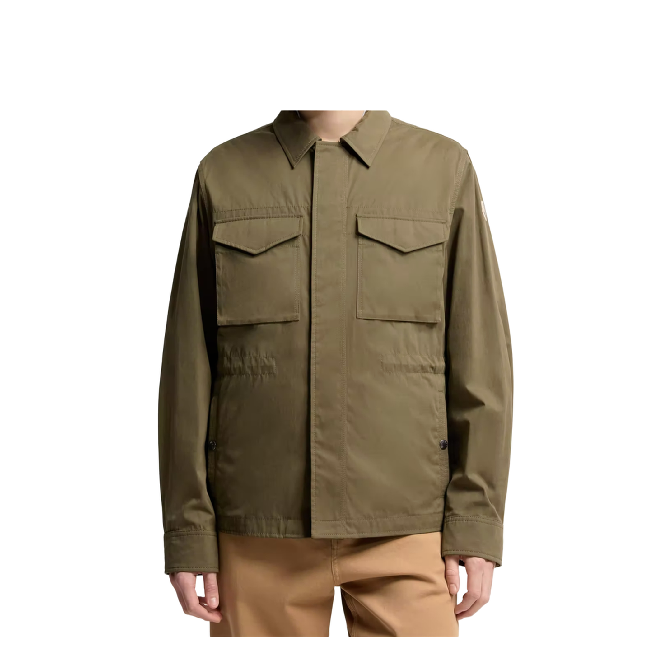 Olive Green Roquille 3-in-1 Reversible Down Shirt Jacket