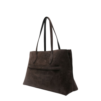 Lounge Suede Leather Tote Bag