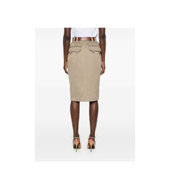 Saint Laurent  Skirts Beige