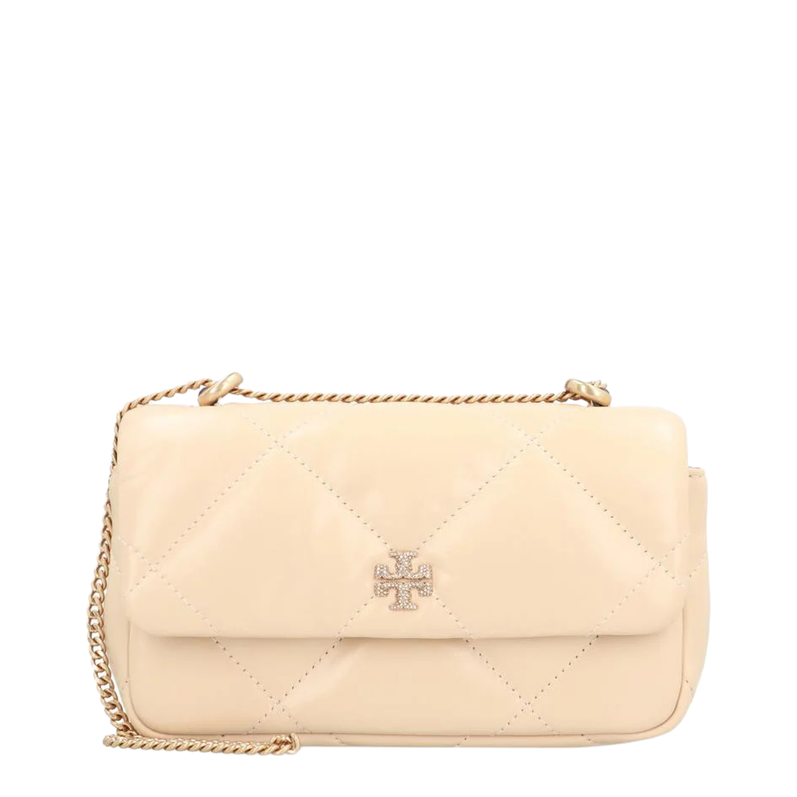 Kira Diamond Leather Mini Crossbody Bag