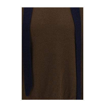 MAYFEYR - Sacai - Wool Knit Cardigan With Integrated Scarf - 2604069M605