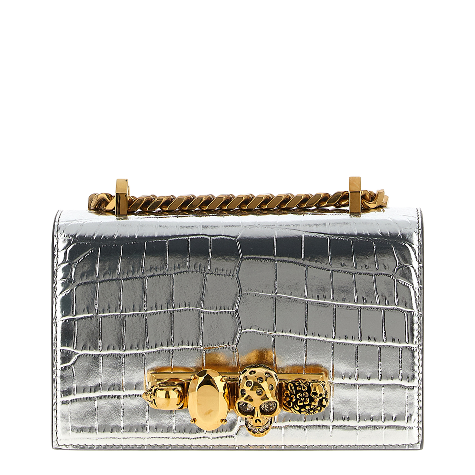 'Jewelled Satchel' mini crossbody bag