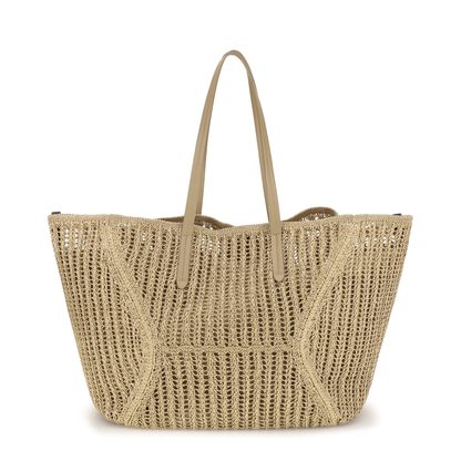 MAYFEYR - Brunello Cucinelli - Duo Shoulder Bag In Raffia - MB97D2571