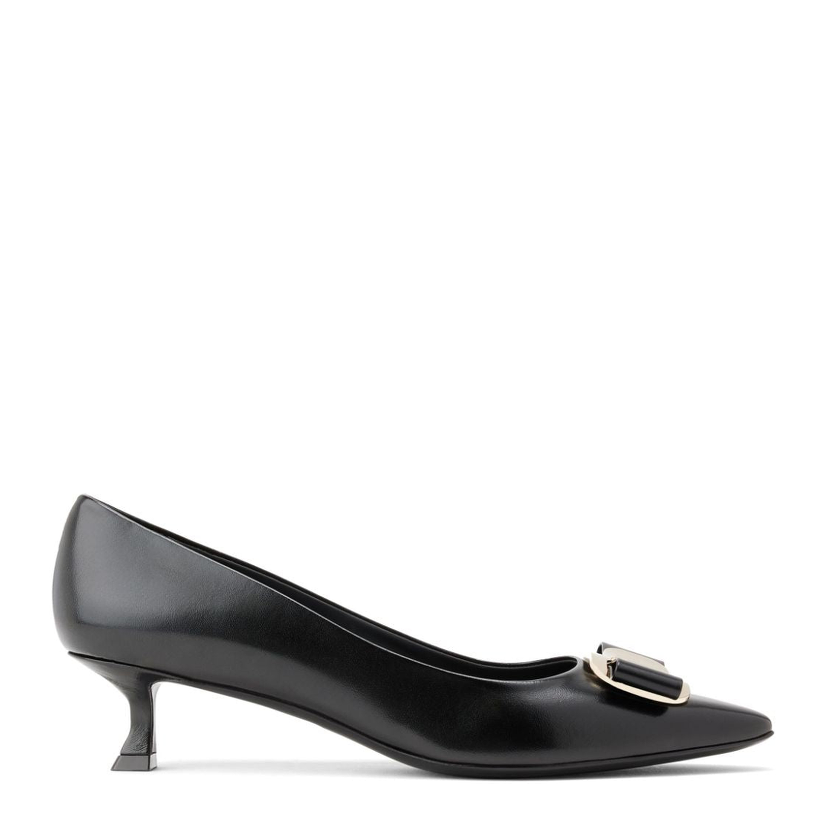 Ferragamo With Heel Black