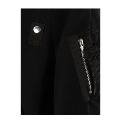 Cotton and Nylon Hoodie