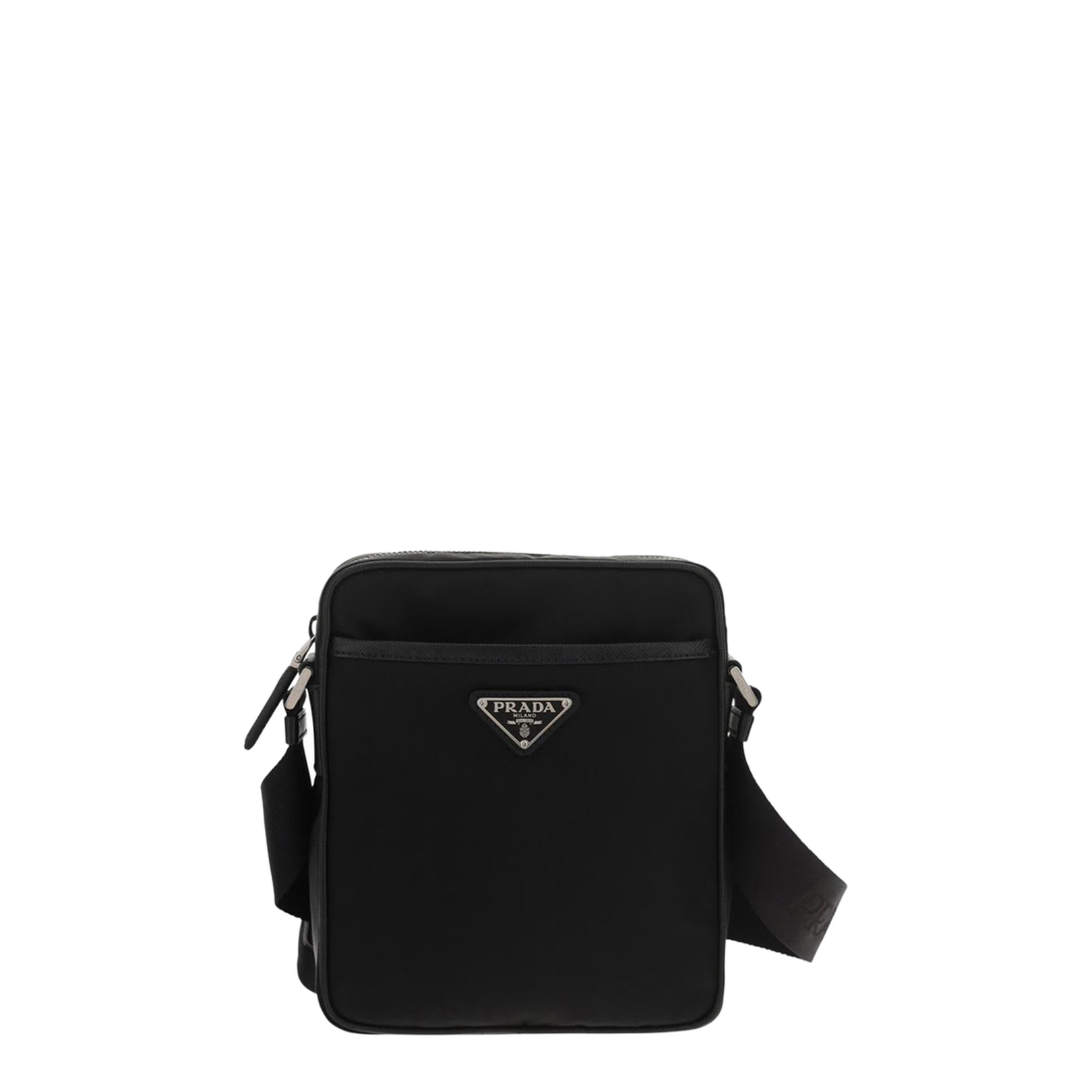 Black Nylon Crossbody Bag